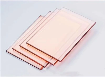 Pink Reflective Glass